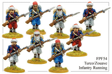 FPF054 Turco/Zouave Infantry Running