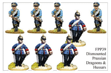 FPP039 Dismounted Prussian Dragoons and Hussars