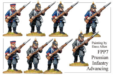 FPP007 Prussian Infantry Advancing
