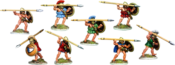 G003 - Greek Hoplites or Peltasts