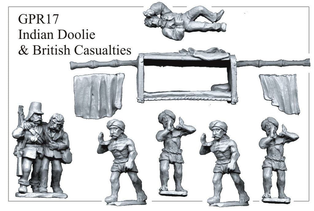 GPR017 Indian Doolie and British Casualties