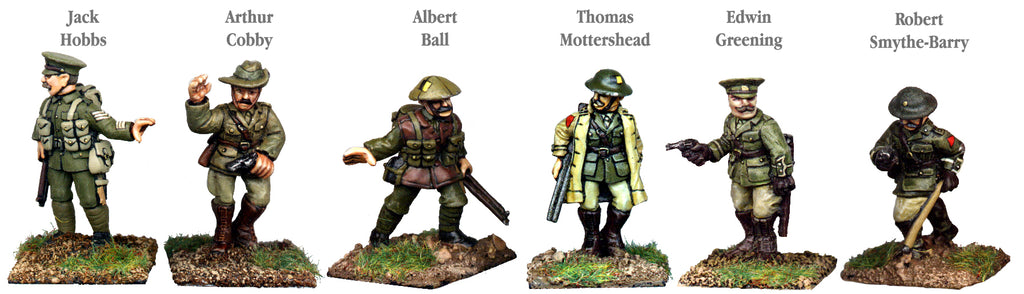 GWB003 - British Officers And Charcaters