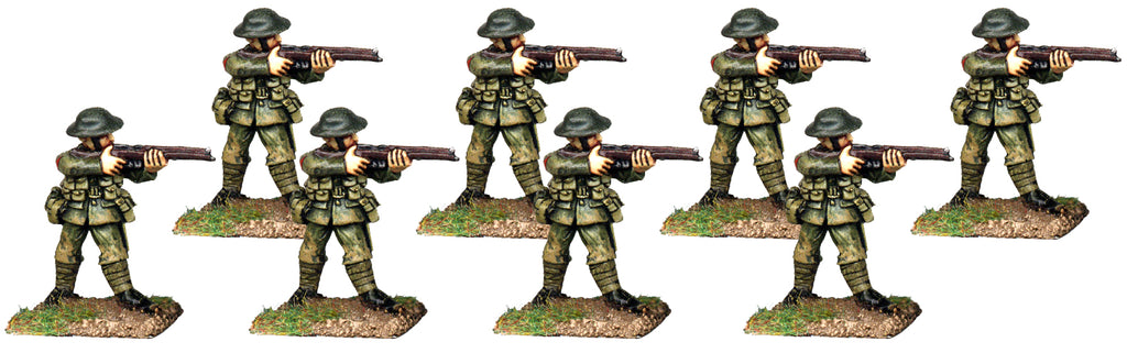 GWB010 - British Infantry In Helmets Firing Line