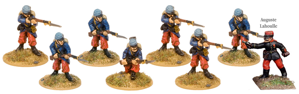 GWF005 - French Infantry In Kepis Firing Line