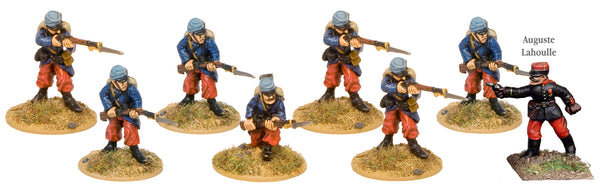 GWF005 - French Infantry In Kepis Firing Line
