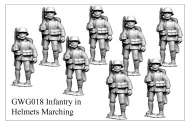 GWG018 - Infantry in Helmets Marching