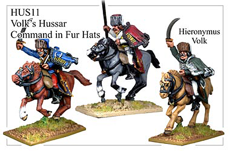 HUS011 - Hussars In Fur Hat Command