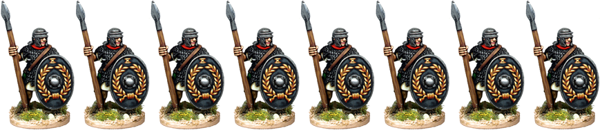 IR014 - Auxilia In Chainmail With Spear 2