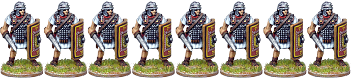 IR016 - Legionaries In Chainmail With Gladius