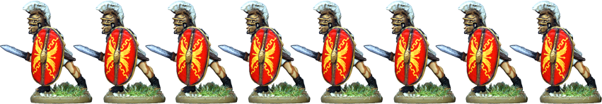 IR065 - Praetorian Guard, Segmented Armour, Advancing with Gladius