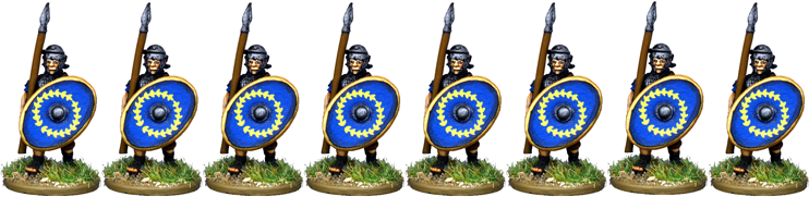 IR073 - Auxilia, Mail Armour, Advancing with Spear
