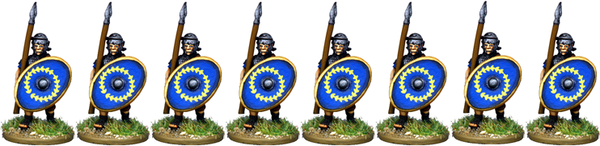 IR073 - Auxilia, Mail Armour, Advancing with Spear