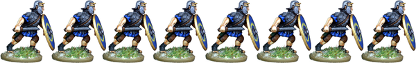 IR076 - Auxilia, Mail Armour, Advancing with Gladius