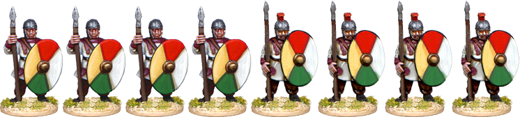 LR010 - Late Roman Infantry Standing