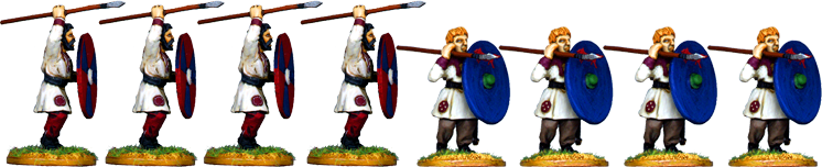 LR018 - Late Roman Infantry Advancing 3