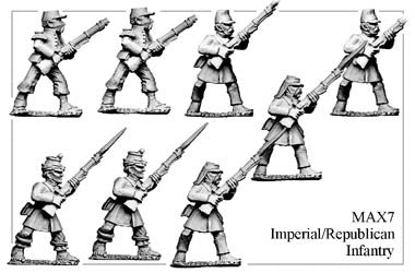 MAX007 Imperial/Republican Infantry
