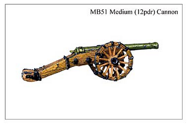 MB051 - Demi Culverin 12 Pounder Cannon