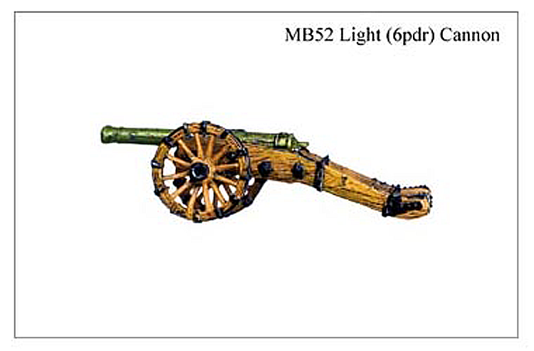 MB052 - Saker 6 Pounder Cannon