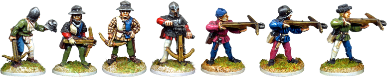MED119 - Crossbowmen Firing Line