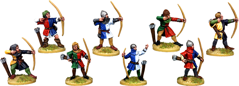 MED203 - Medieval Archers Firing Line