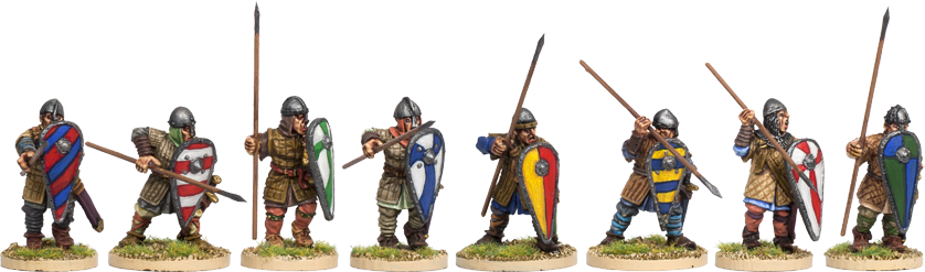 NM012 - Norman Spearmen Advancing