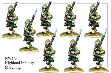 NW013 Highland Infantry Marching