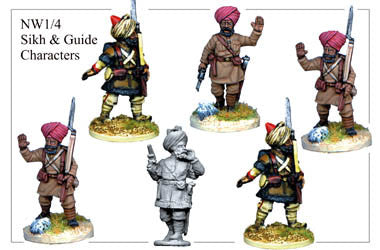 NW014 Sikh and Guide Characters