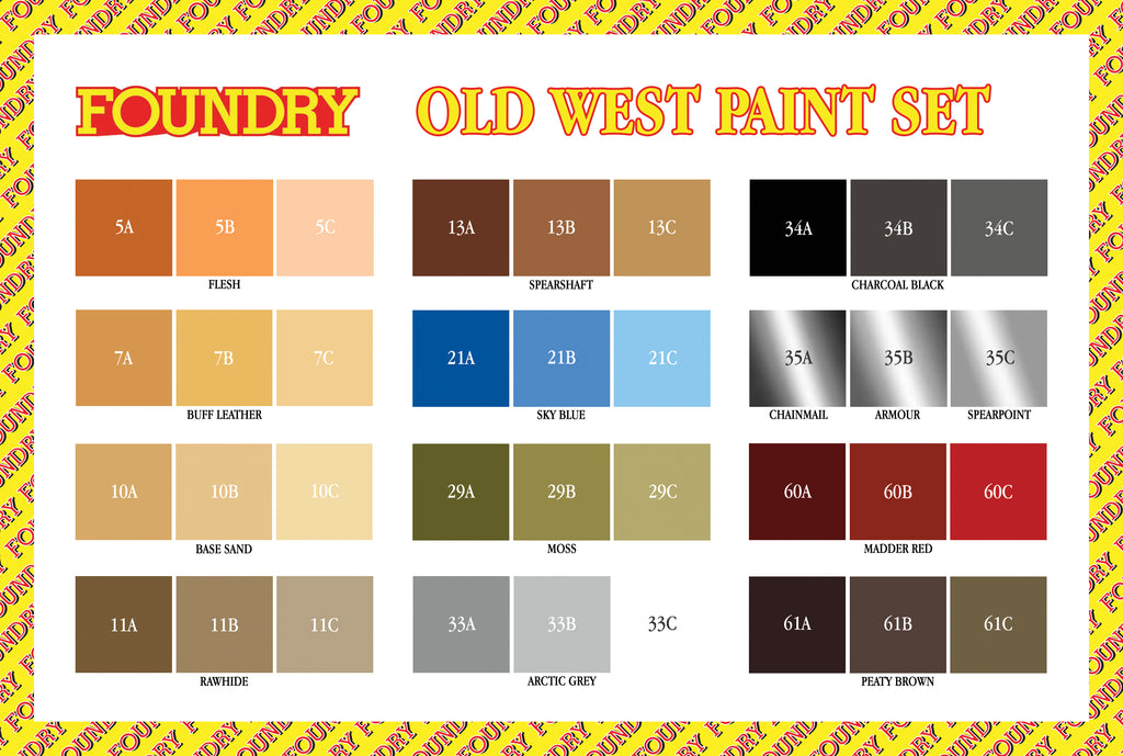 Old West Paint Set