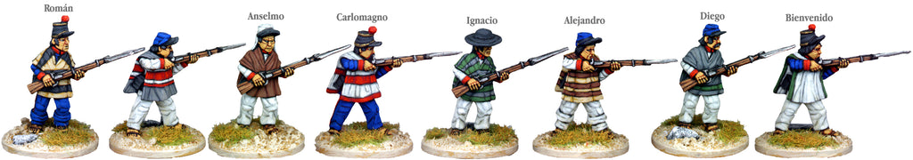 OW168 - Mexican Soldiers In Ponchos