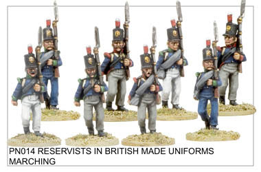 PN014 Reservists in British Uniforms