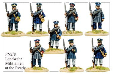 PN028 Landwehr Militia At the Ready