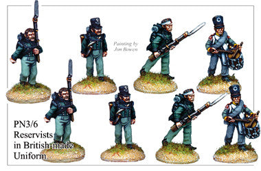 PN036 Reservists in Laced British Uniform