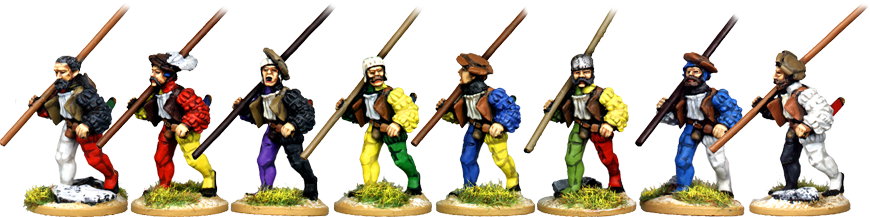 REN032 - Unarmoured Landsknechts Marching