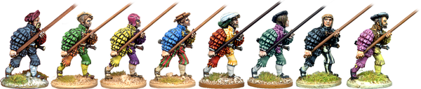 REN035 - Unarmoured Landsknechts Advancing