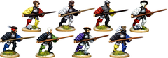 REN041 - Armoured Landsknechts Advancing