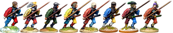 REN044 - Armoured Landsknechts Advancing