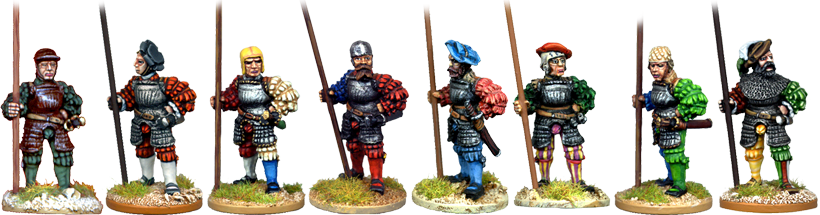 REN045 - Armoured Landsknechts at the Ready