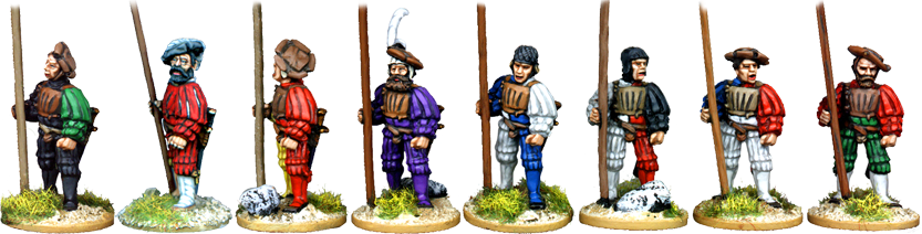 REN046 - Armoured Landsknechts at the Ready