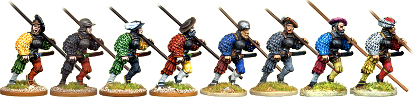 REN047 - Armoured Landsknechts Advancing