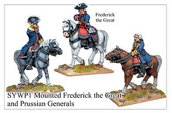 SYWP001 - Prussian Mounted Frederick The Great And Generals