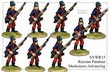 SYWR015 Pandour Musketeers Advancing