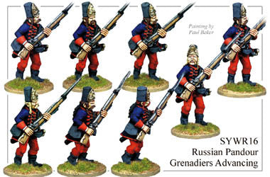 SYWR016 Pandour Grenadiers Advancing