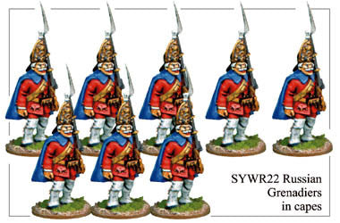 SYWR022 Russian Grenadiers in Covered Mitre