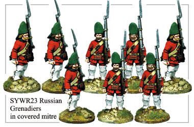 SYWR023 Russian Grenadiers in Covered Mitre