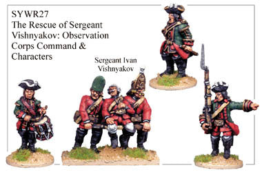 SYWR027 The Rescue of Sergeant Vishnyakov: Observation Corps Command & Characters