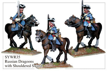 SYWR035 Russian Dragoons with Shouldered Sword