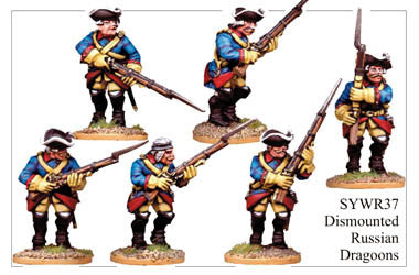 SYWR037 Dismounted Russian Dragoons