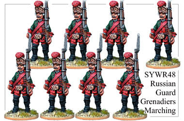 SYWR048 Gavrilok Nosov's Russian Guard Grenadiers Marching