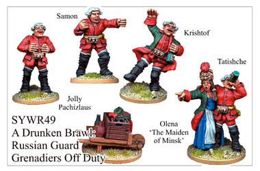 SYWR049 A Drunken Brawl: Russian Guard Grenadiers Off Duty