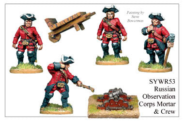 SYWR053 Russian Observation Corps Mortar and Crew